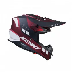 Casque Track Graphic Candy Red - KENNY