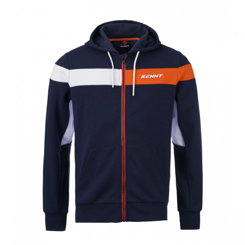 sweat capuche zippé racing