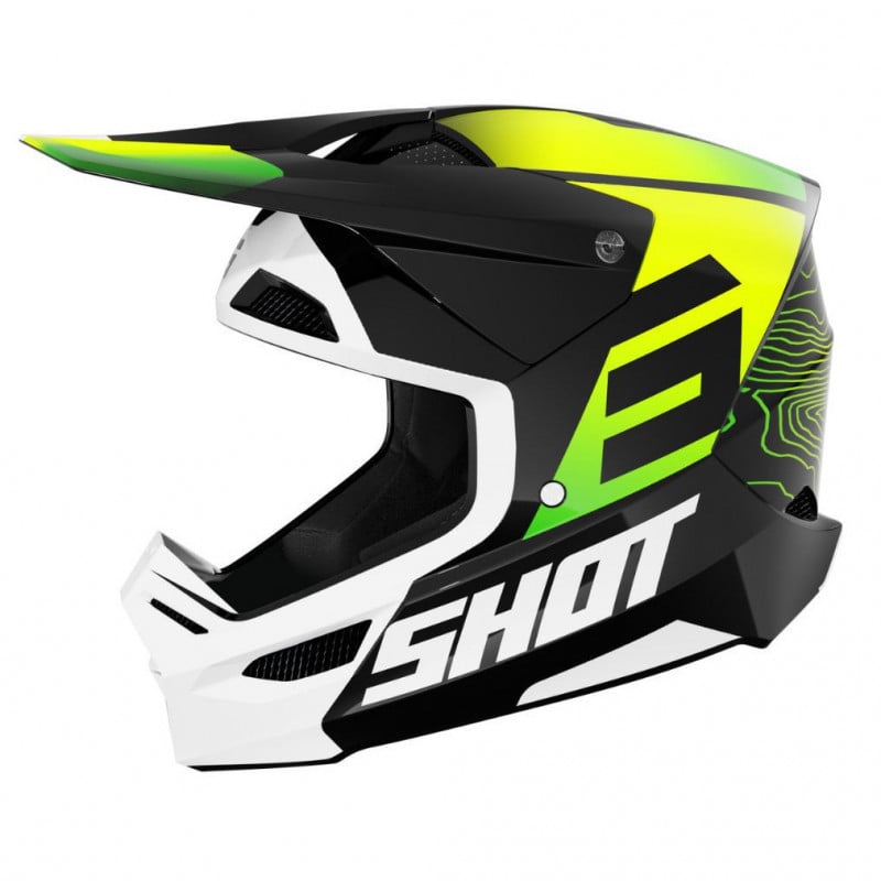 casque furious apex neon yellow