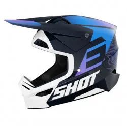 Casque enfant Furious Apex Blue Glossy - SHOT