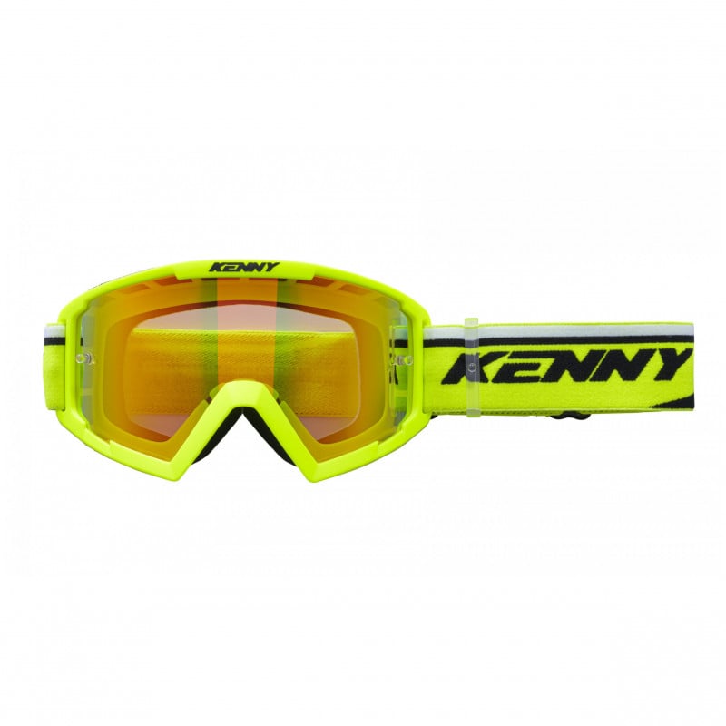 masque enfant track+ neon yellow