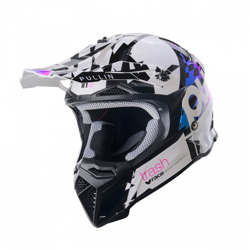 casque trash white