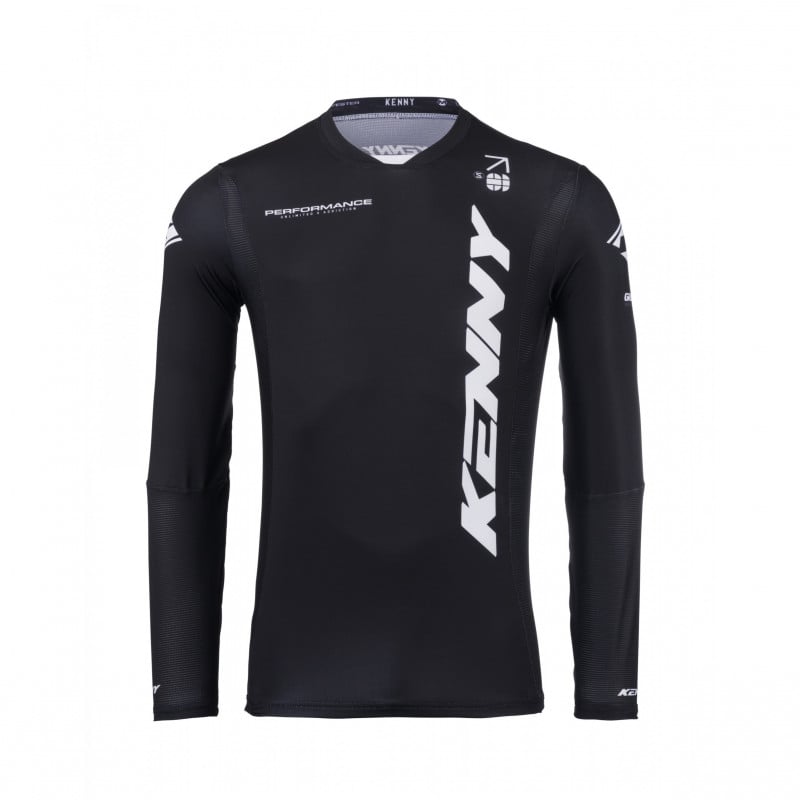 maillot performance solid black