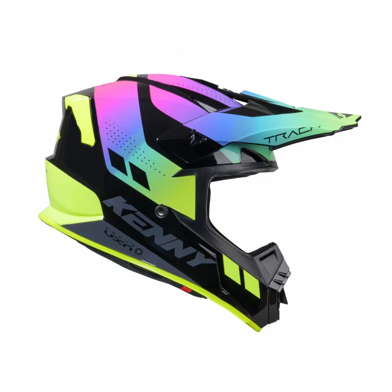 casque enfant track neon