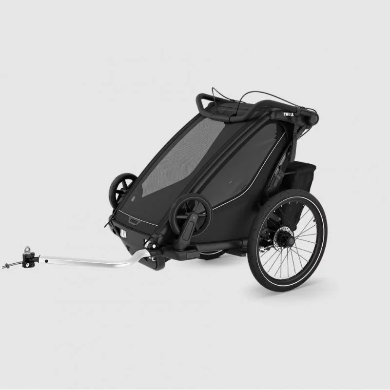 remorque chariot sport 1 black