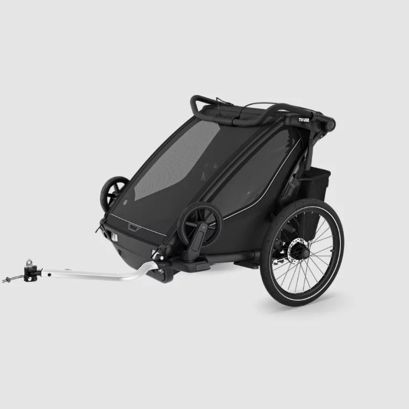 remorque chariot sport 2 double black