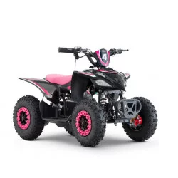 Quad enfant électrique Hiro Cobra 800W Rose - APOLLO