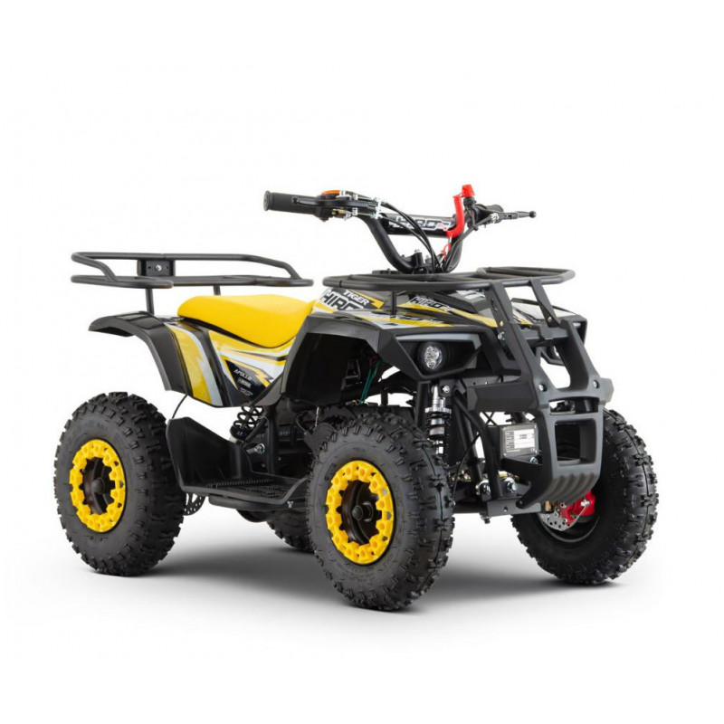 quad enfant hiro tiger 49cc jaune