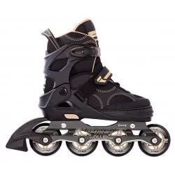 Rollers enfant Venice Noir/Or - SUPREME ROLLERS