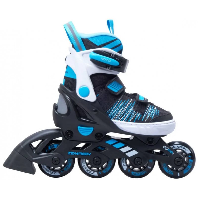 rollers enfant gokid noir et bleu