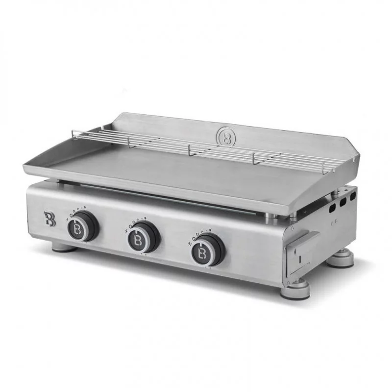 plancha gaz silvia II g evo inox 3 feux