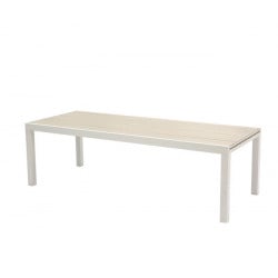 Table Tulum 10/14 personnes Blanc