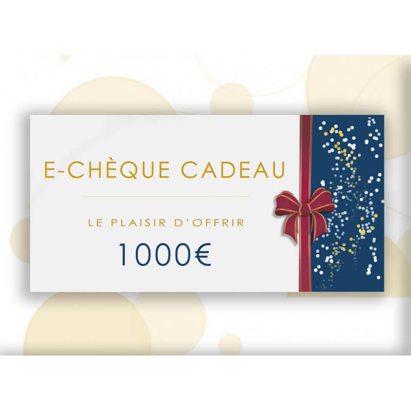 Carte-Cadeaux Valeur 1000