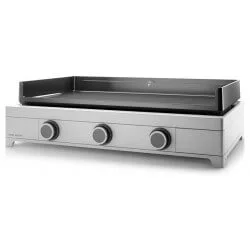 Plancha Gaz Inox 3 brûleurs MODERN 75cm - FORGE ADOUR